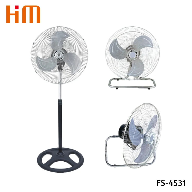 18 tommer 3 i 1 stående ventilator