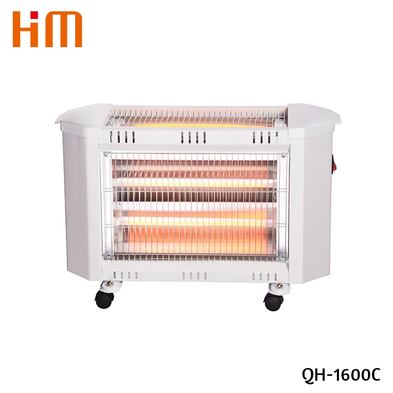 2 Sides Quartz Heater 4 Barer 1600W