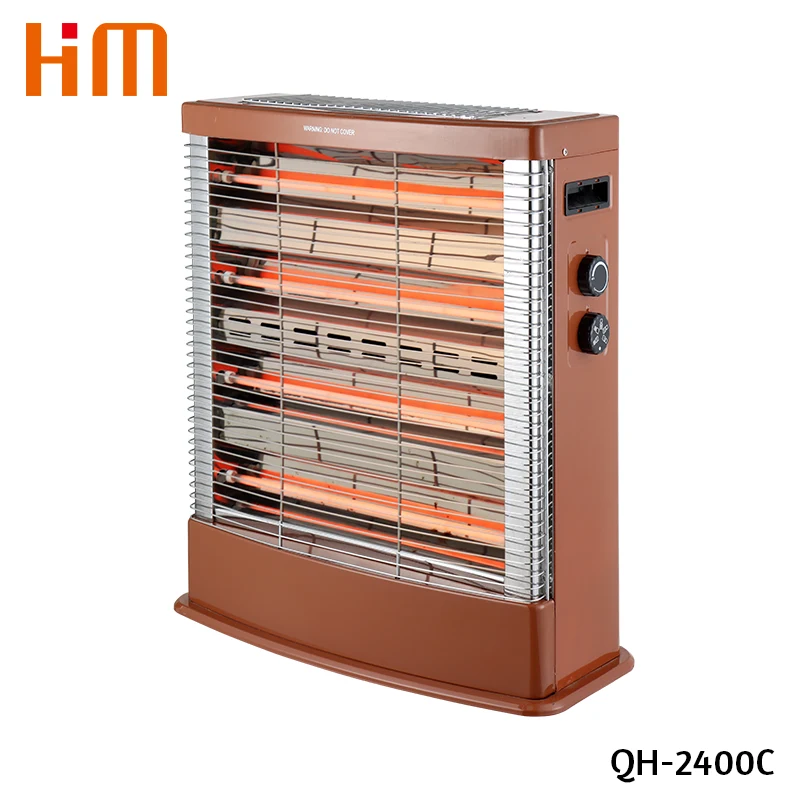 Quartz Heater 6 Bars Heaing Effektivitet